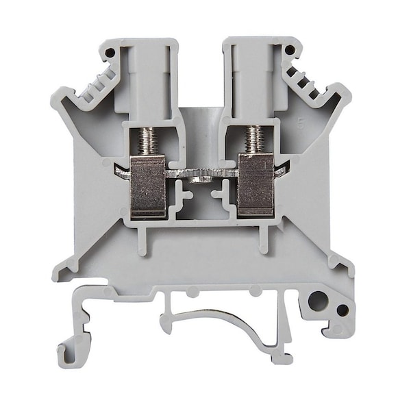 Bloque de terminales de paso de Automation Systems Interconnect, Bloque de terminales de tornillo, 5.2mm W, 30-12 AWG, 20 Amp, 600 Volt, 50 piezas - ASIUK2.5N