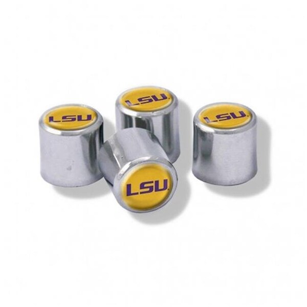 Wincraft Wincraft 1493477140 LSU Tigers Valve Stem Caps - Set of 4 - 1493477140