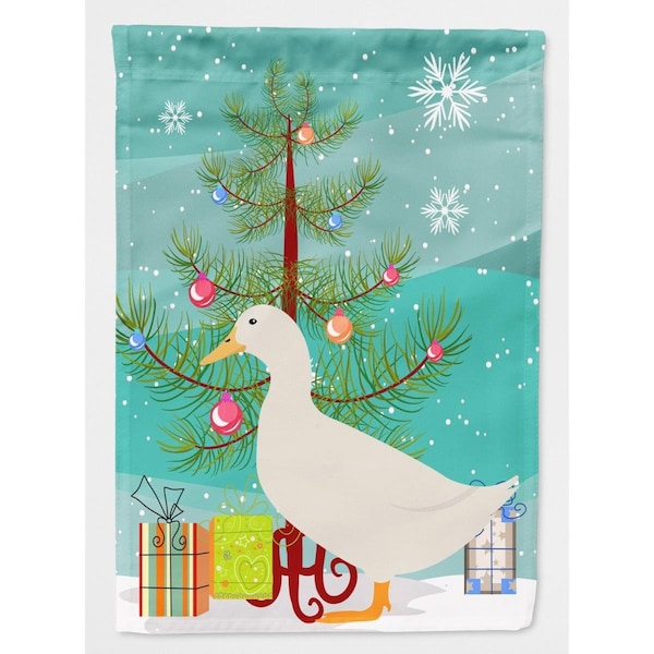 Patioplus American Pekin Duck Christmas Flag - Canvas House Size - PA2551419