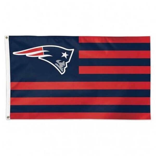 Bookazine New England Patriots Flag 3x5 Deluxe Americana Design - 3208552335