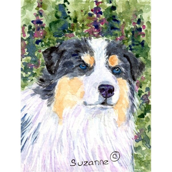 Patioplus 11 x 15 In. Australian Shepherd Flag; Garden Size - PA247191