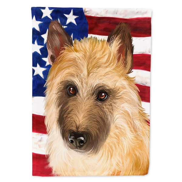 Carolines Treasures Belgian Laekenois American Canvas House Flag - 28 x 0.01 x 40 in. - CK6427CHF