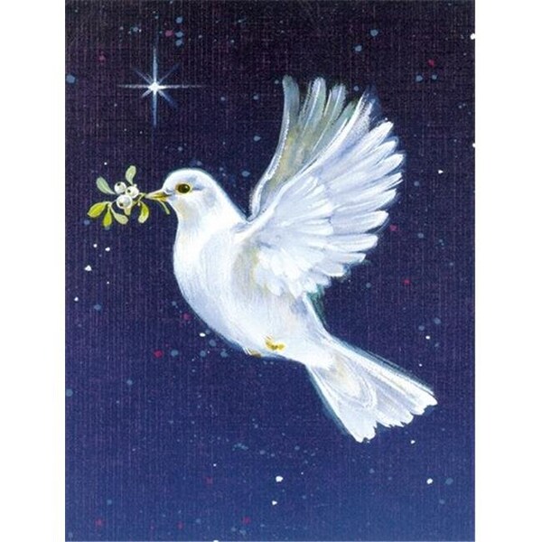 Carolines Treasures Carolines Treasures AAH1624CHF Peace Dove with the Olive Branch Flag Canvas House Size - AAH1624CHF