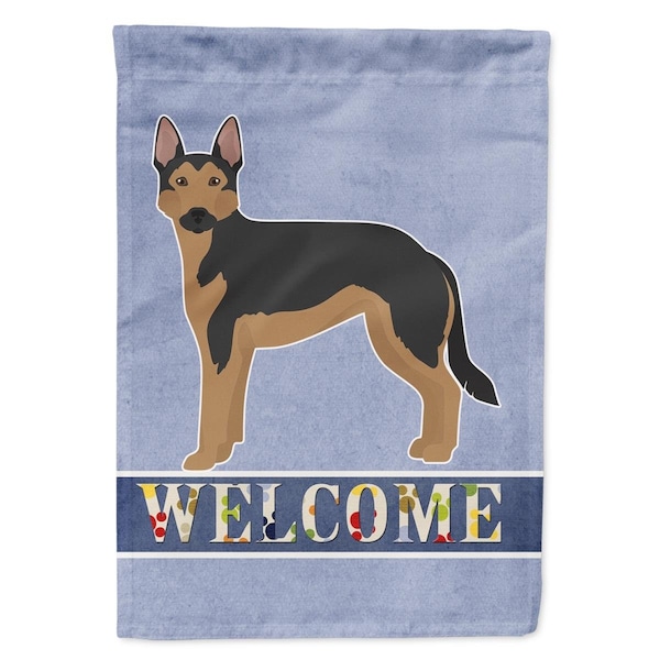 Carolines Treasures German Sheprador No.2 Welcome Garden Size Flag - CK3741GF