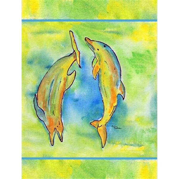 Carolines Treasures 11 x 15 in. Dolphin Flag Garden Size - 8380GF
