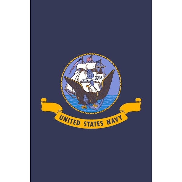 Annin Flagmakers Flag, US Navy Seal, Garden, 12" x 18" - 379402