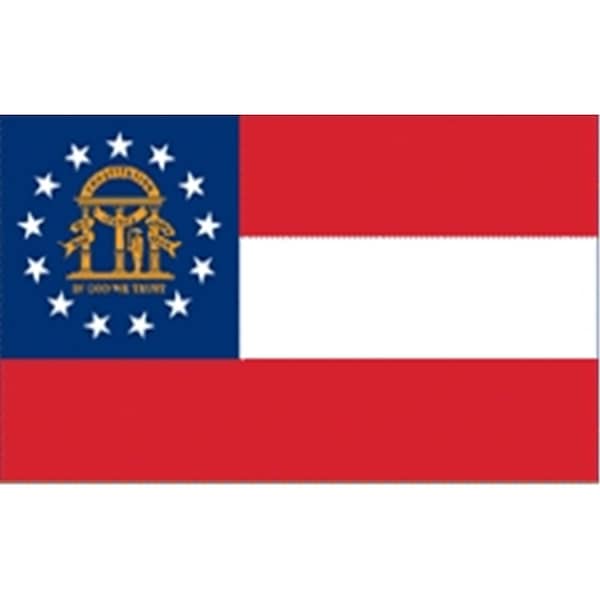 Ss Collectibles 5 ft. X 8 ft. Nyl-Glo Georgia 2003 Flag - SS3321606