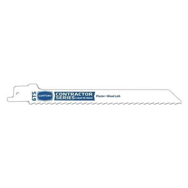 Century Drill & Tool 6" L x Metal Cutting Contractor Bi-Metal Recip Blade, 6Tsx6 in - 07600