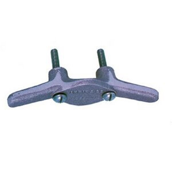 Ss Collectibles 9 in. Aluminum Flagpole Cleat with Screws - SS2521693