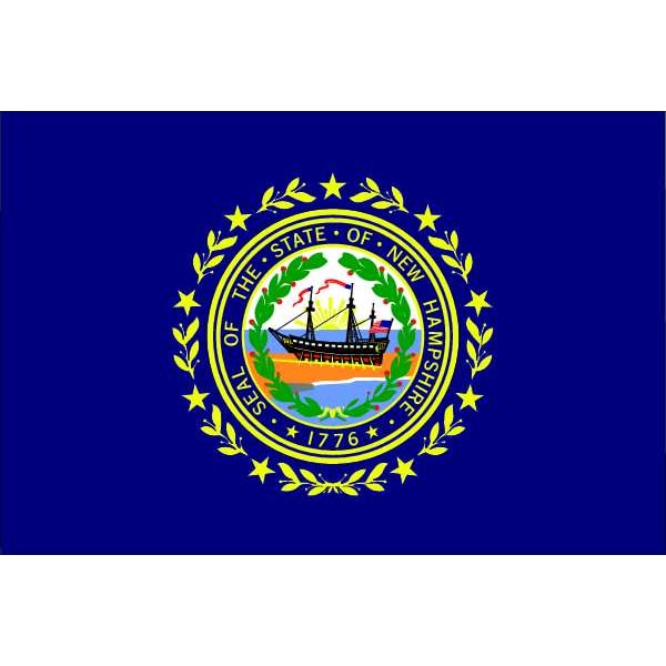 Annin Flagmakers New Hampshire State Flag, 3x5 Ft - 143460