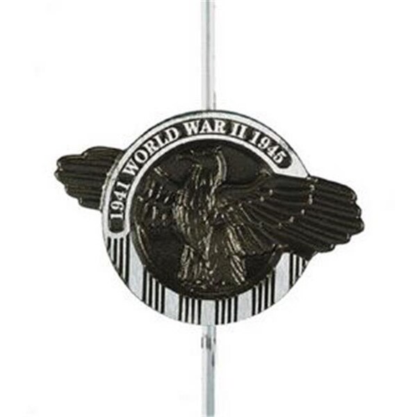 Annin Flagmakers Annin Flagmakers 601705 Grave Marker-Aluminum WWII - 601705