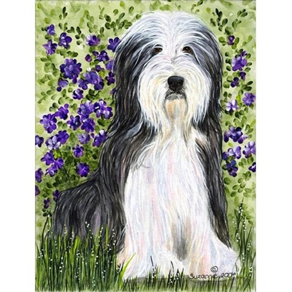 Patioplus 11 x 15 in. Bearded Collie Flag Garden Size - PA754532