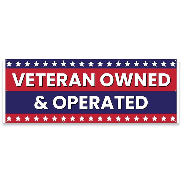 Signmission Veteran Owned & Operated Banner Concession Stand Food Truck Single Sided - B-96-30175