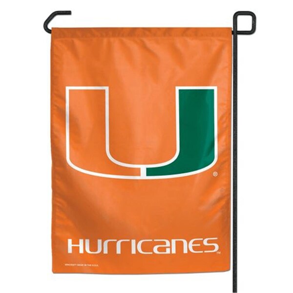 Wincraft Miami Hurricanes Garden Flag 11x15 - 3208516109
