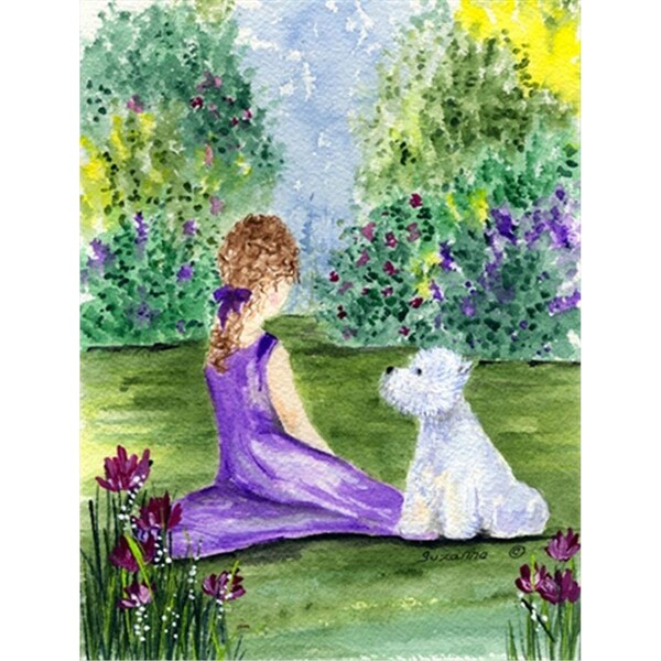 Carolines Treasures Westie Flag - Garden Size- 11 x 15 in. - SS8246GF