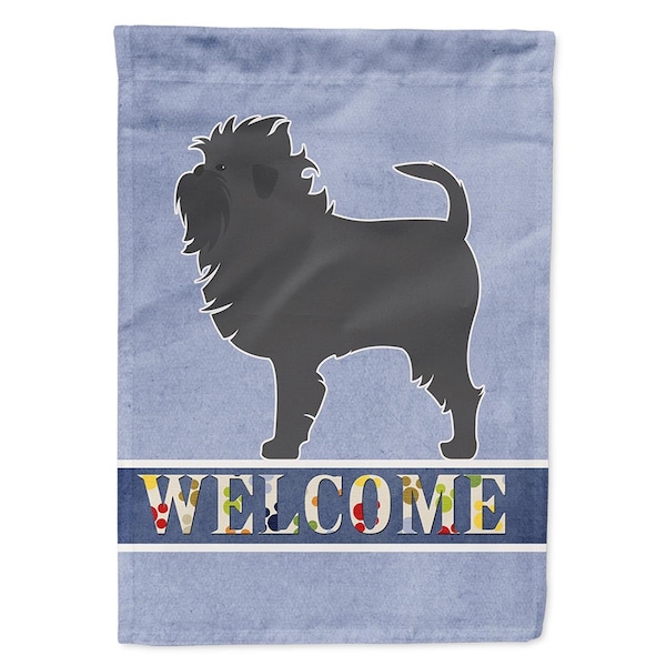 Carolines Treasures Affenpinscher Welcome Flag Canvas House Size - BB5552CHF