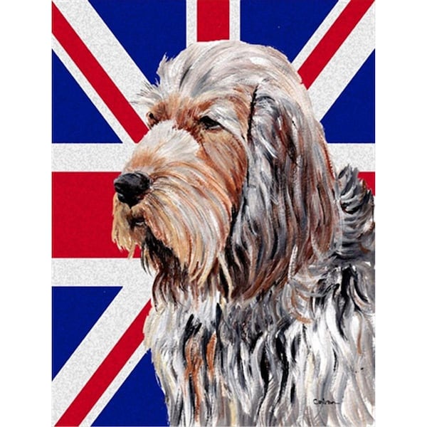 Patioplus Otterhound With English Union Jack British Flag Flag Garden Size - PA247987