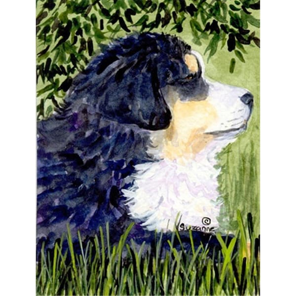 Patioplus 11 x 15 In. Bernese Mountain Dog Flag; Garden Size - PA730431