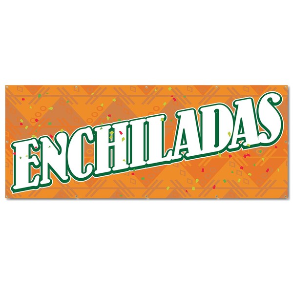 Signmission Enchiladas, 48 Inch, Banner - B-120-30371