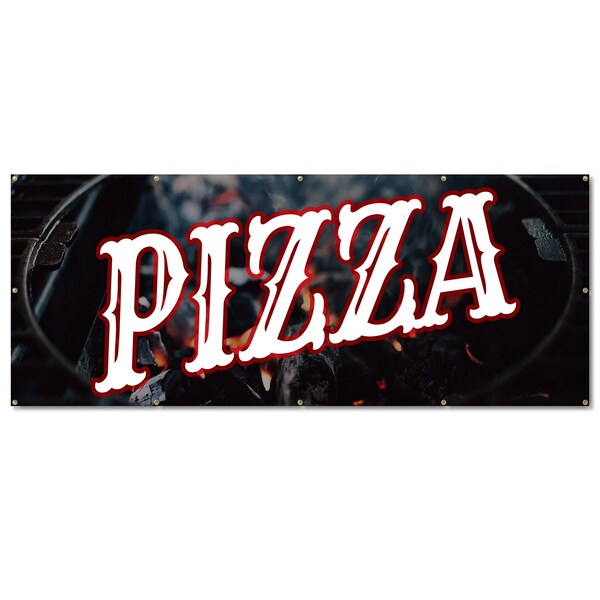 Signmission Pizza, 48 Inch, Banner - B-120-30416