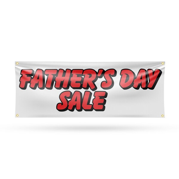 Signmission Fathers Day Sale, 18 Inch x 48 Inch, Vinyl Banner - B-30623