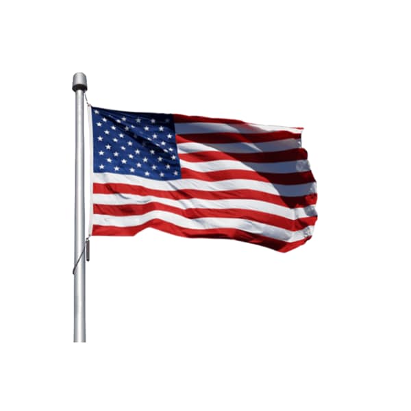 Global Flags Unlimited US Nylon Flag 15'x25' - 200012