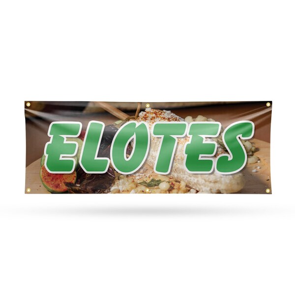 Signmission Elotes, 24 Inch x 72 Inch, Vinyl Banner - B-72-30558