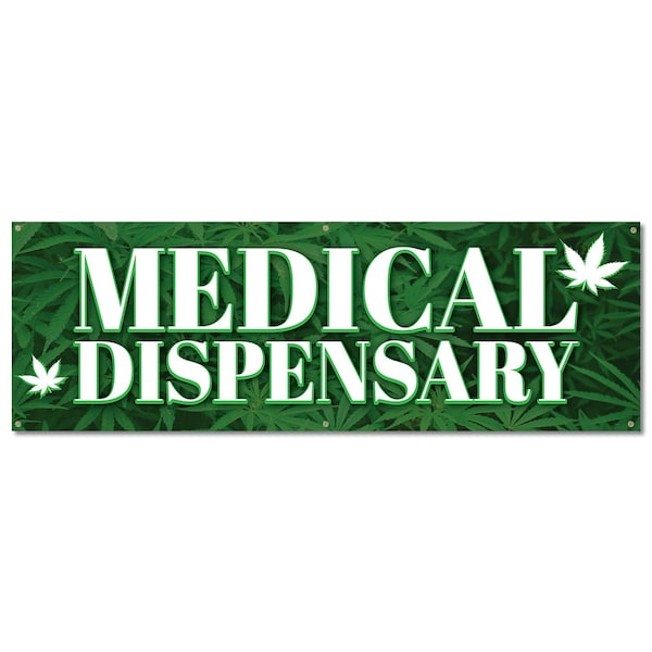 Signmission Medical Dispensary, 24 Inch, Banner - B-72-30402