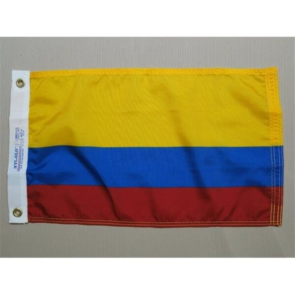 Annin Flagmakers Annin Flagmakers 191770 5 ft. X 8 ft. Nyl-Glo Colombia Flag - 191770