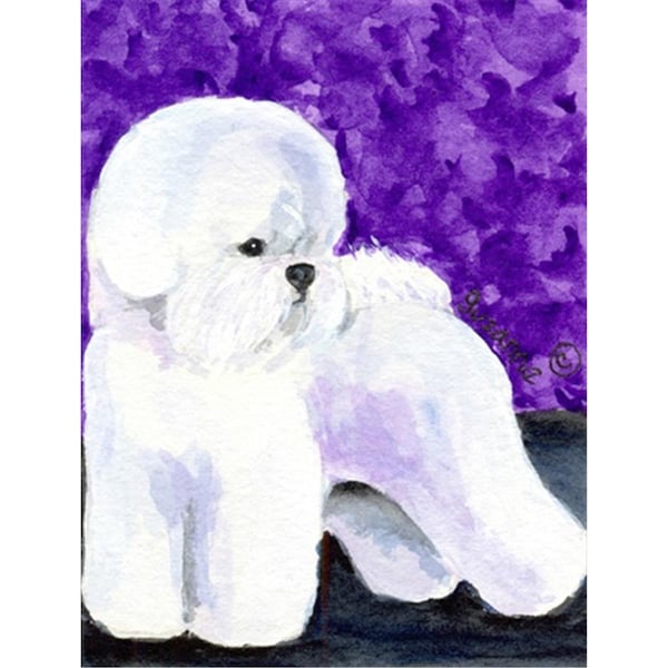 Patioplus Bichon Frise House Size Canvas Flag - PA2920504
