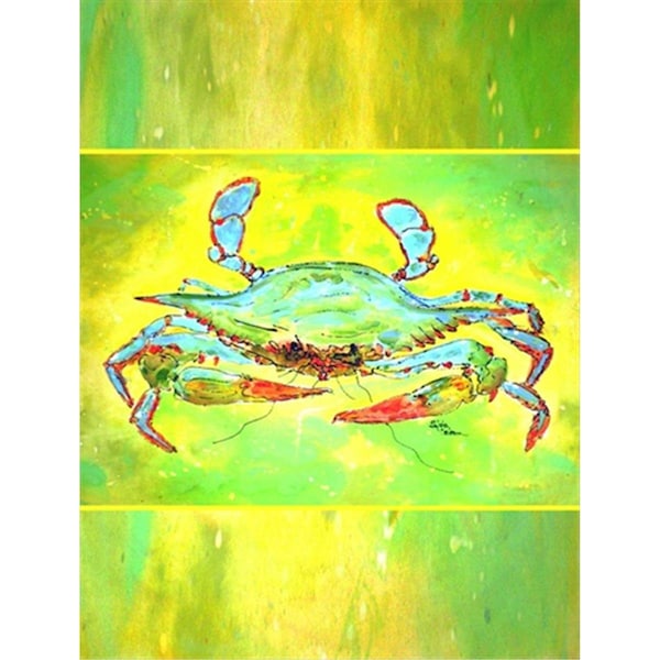 Carolines Treasures 11 x 15 in. Crab Flag Garden Size - 8357GF