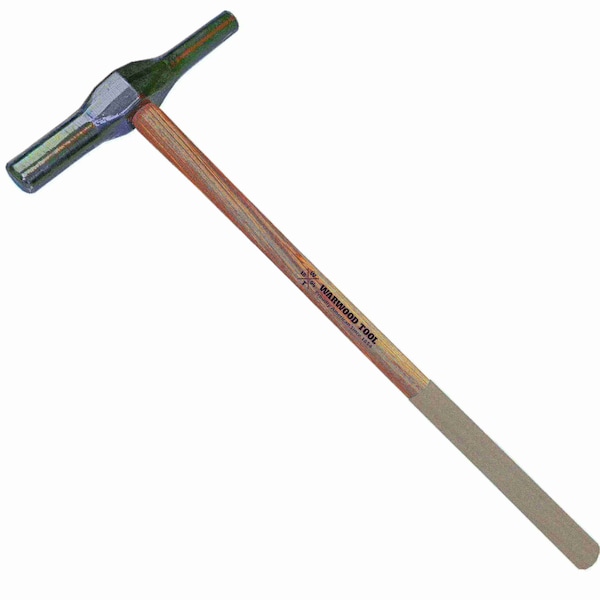 Warwood Tool 10 lb Grade B Spike Maul Bell Pattern, 36 Hickory Safety Grip Handle - 50362