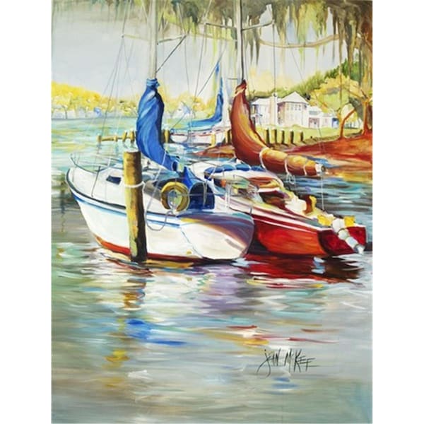 Patioplus Ecor Rouge Sailboat Flag Garden Size - PA250863