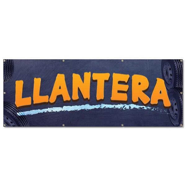 Signmission Llantera, 36 Inch, Banner - B-96-30401