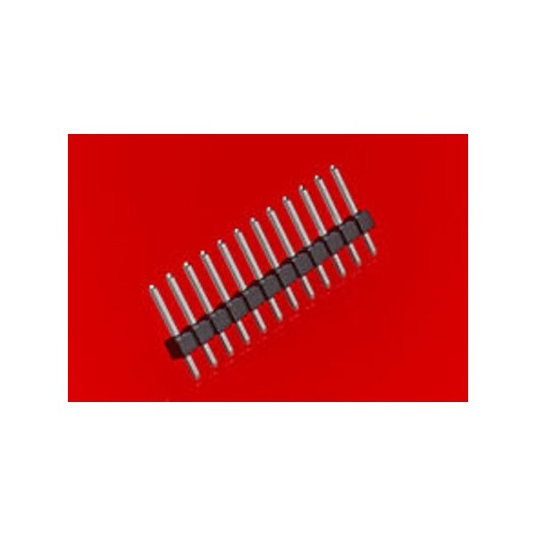 Conector de placa Molex, 25 contactos, 1 fila, macho, recto, paso de 0.1 pulgadas, terminal de soldadura - 22284251.