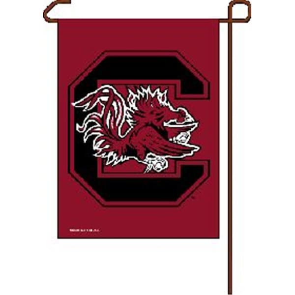 Caseys South Carolina Gamecocks Flag 12x18 Garden Style 2 Sided - 3208516146