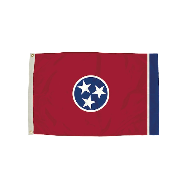 Flagzone Durawavez Nylon Outdoor Flag, Tennessee, 3 Ft. x 5 Ft. - 2412051