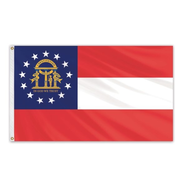 Global Flags Unlimited Georgia Outdoor Fly Bright Flag 3'x5' - 204049