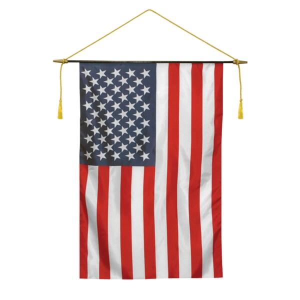Global Flags Unlimited Classroom US Endura Gloss Flag Banner 24"x36" - 200052