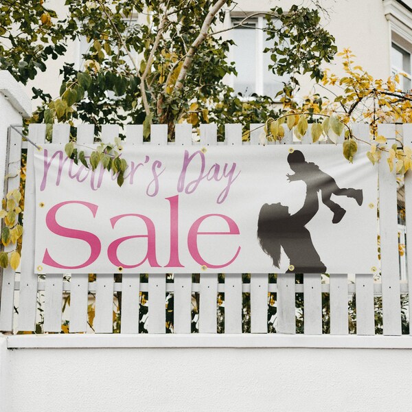Signmission Mothers Day Sale, 48 Inch x 120 Inch, Vinyl Banner - B-120-30742