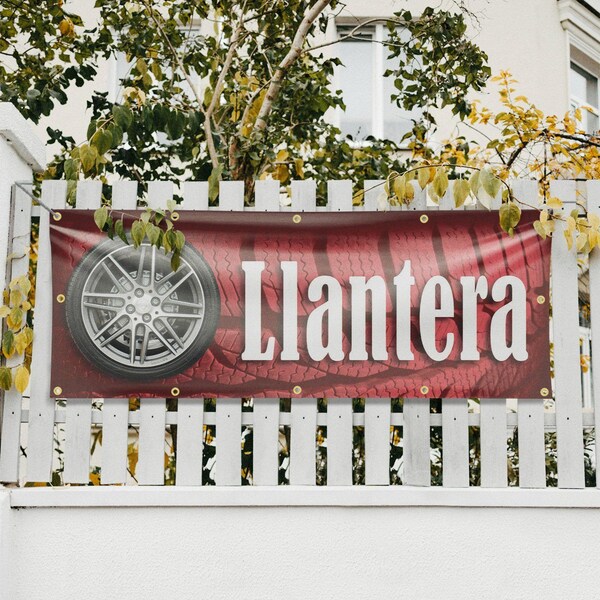 Signmission Llantera, 48 Inch x 120 Inch, Vinyl Banner - B-120-30727