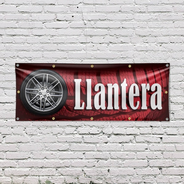 Signmission Llantera, 48 Inch x 120 Inch, Vinyl Banner - B-120-30727