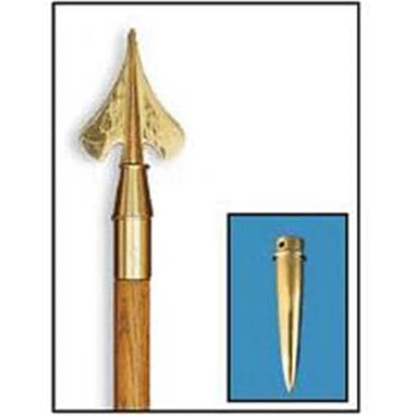 Ss Collectibles 8 ft. X 1-.16 in. Guidon Staff with Brass Ornament & Bottom Ferrule - SS2756227