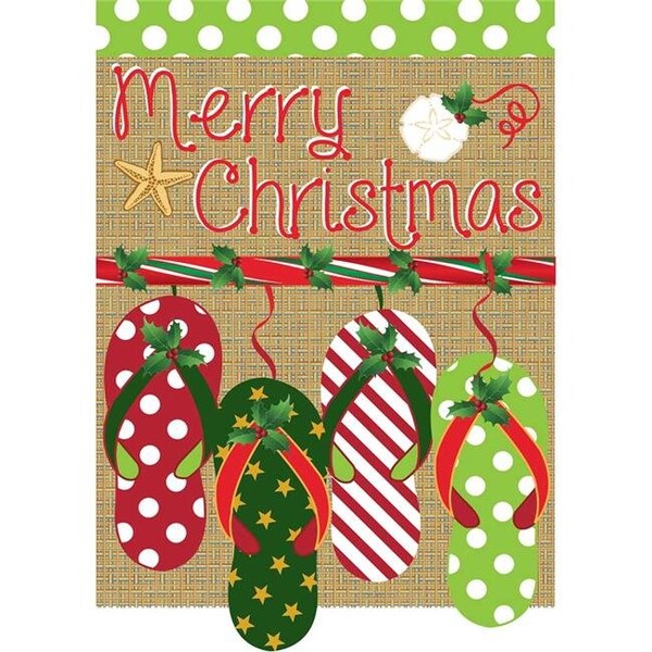 Magnolia Garden Flags Magnolia Garden Flags 1135 13 x 18 in. Christmas Flips Garden Flag - 1135