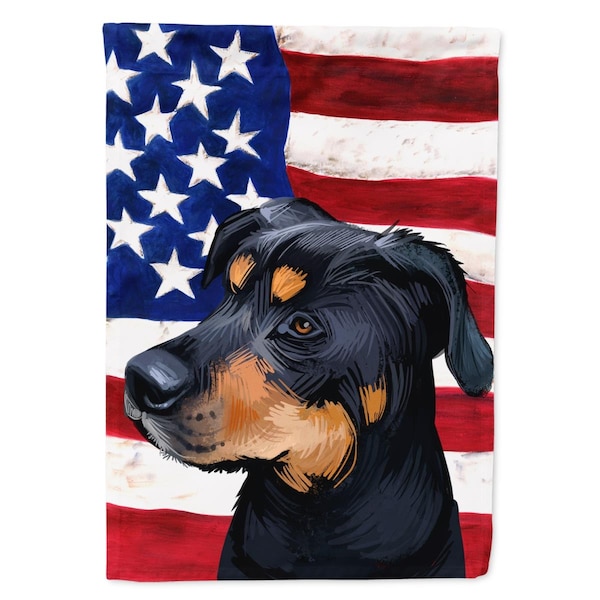 Patioplus Greek Harehound Dog American Canvas House Flag - 28 x 0.01 x 40 in. - PA2903282