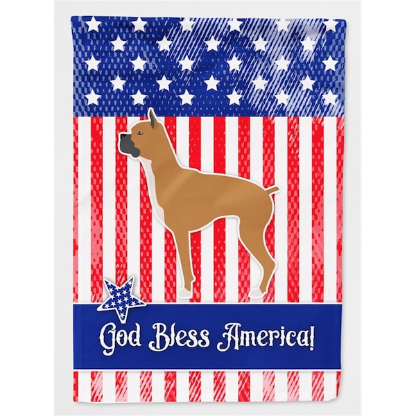 Patioplus USA Patriotic Boxer Flag Garden Size - PA3379309