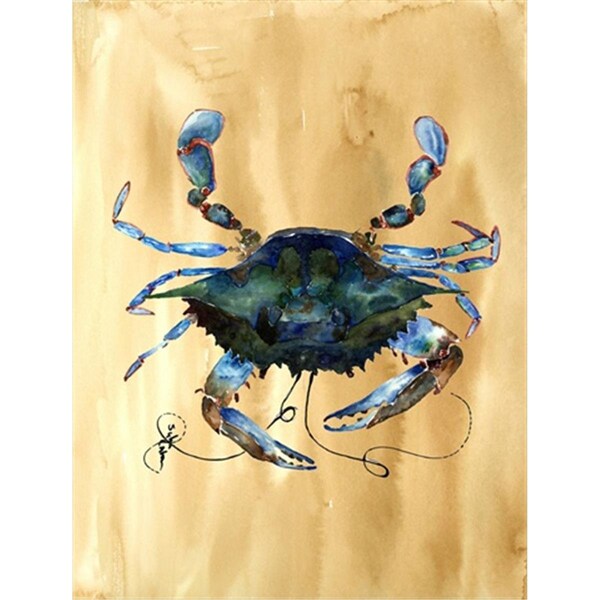 Patioplus 28 x 40 in. Crab Flag Canvas House Size - PA2554790