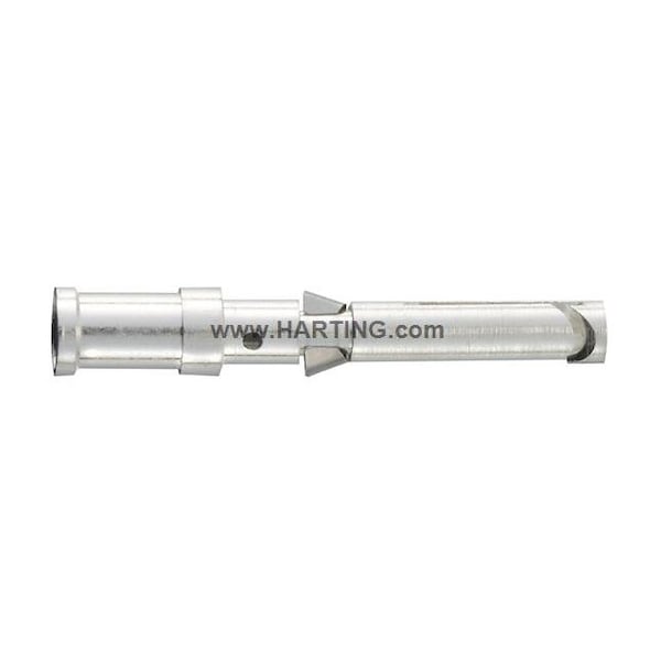 Contacto de engarce Harting Han D F Ag Awg 14, PK 100 - 09150006206