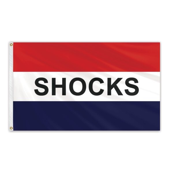 Global Flags Unlimited Shocks Message Flag 3'x5' Standard Flag - 204567