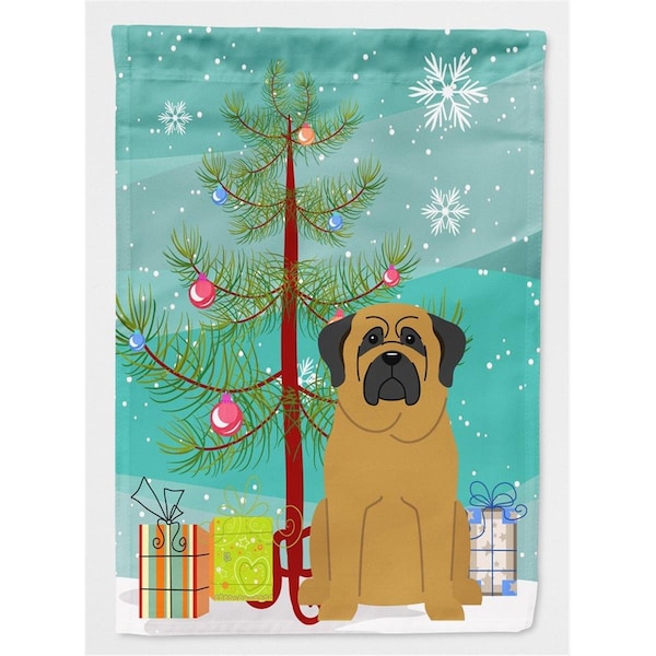 Patioplus Merry Christmas Tree Mastiff Flag Canvas House Size - PA2550172